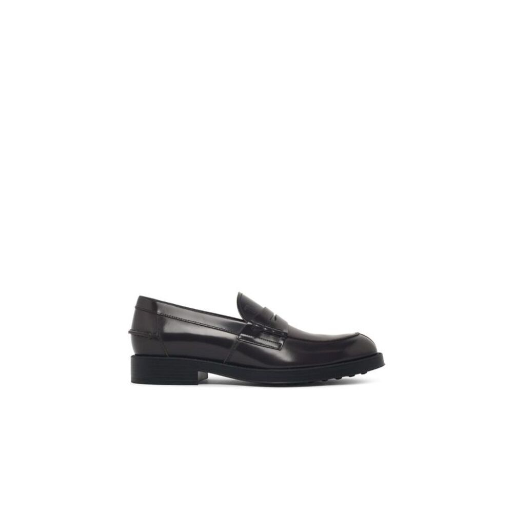 Tod's Brown Leather Loafers Men